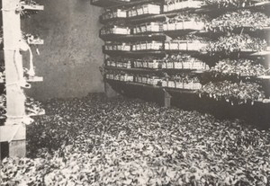 Japan Tea Drying Scenery Old Fulgur Photo 1938