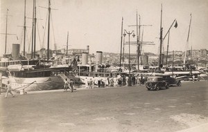 France Cannes Harbor View Animated Old Photo Manuel 1930