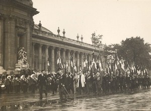 France Paris General Leclerc Funeral old Photo 1947