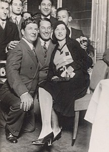 Actor Maurice Chevalier Come back in France Old Photo ca 1930