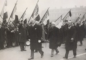France Paris Albert Lebrun President Unknow Soldier Old Photo 1932