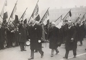 France Paris Albert Lebrun President Unknow Soldier Old Photo 1932