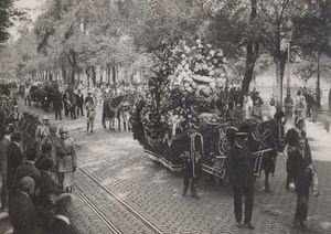 France Paris Marshall Marie Emile Fayolle Funeral Old Photo 1928