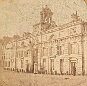 Le Havre Arsenal France Old Stereo Photo 1880