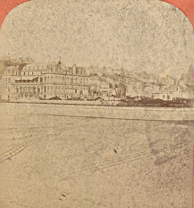 Boulogne sur Mer Casino France Old Stereo Photo Neurdein 1880