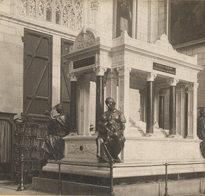 France Nantes Lamoriciere Tomb Old Stereo Photo SIP 1900