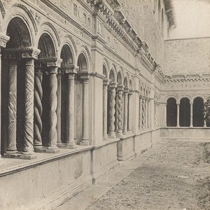 Italy Roma St John of Latran Colonnade Old Stereo Photo SIP 1900