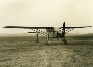 United Kingdom Airplane Hawk Moth 240 HP Lynx Engine Old Photo ca 1930