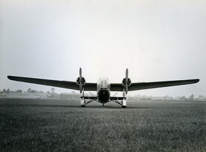 United Kingdom Plane Bristol Bomber Transport Machine Type 130 Old Photo 1930