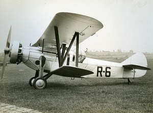 United Kingdom Airplane Biplane Bristol Type 120 Old Aviation Photo 1930