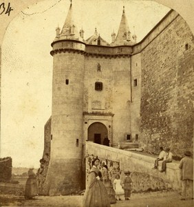 Grignan Castle Drome France Old Stereo Photo Furne & Tournier 1858