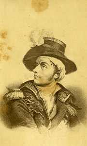 François-Athanase Charette de La Contrie France Old CDV Photo Tournier 1865