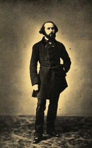 Composer Felicien David France Second Empire Old CDV Photo Mayer & Pierson 1865