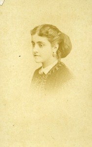 Opera Singer Adelina Patti France Old Photo CDV Reutlinger 1870