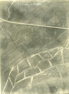 Romania Tip of Dobroge Cote 86 Orient War WWI WW1 Old Aerial Photo 1917