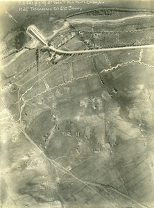 Romania Tip of Dobroge Dobroudja Orient War WWI WW1 Old Aerial Photo 1917