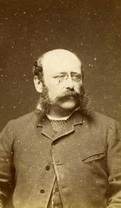 Homme Costume Fashion Brussels Belgium Old CDV Photo Guerin ca 1870
