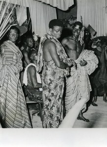 Abidjan Ivory Coast Theater Festival Banfora Troup Winner Old Photo 1955