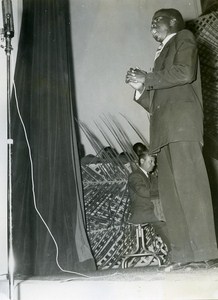 Africa Senegal Dakar MJC Inauguration Pioneers Palace Old Photo 1956