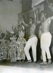 Africa Senegal Dakar MJC Inauguration Pioneers Palace Old Photo 1956