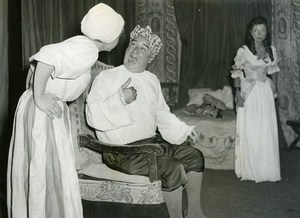 Africa Senegal Dakar MJC Moliere Theater Malade Imaginaire Old Photo 1956