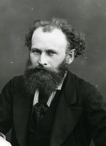 Painter Edouard Manet Paris France Photo Nadar Later Print ca 1975
