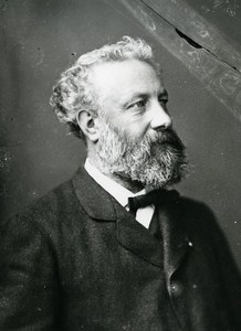 Writer Jules Verne Paris France Photo Nadar Later Print ca 1975