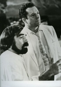 Racin Bull Robert de Niro & Martin Scorcese Cinema News Photo 1980
