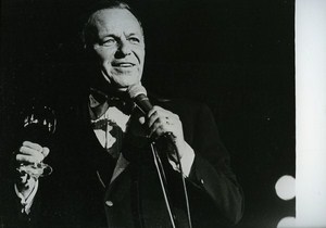 American Singer Frank Sinatra Cinema News Photo 1980