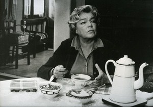 French Actor Portrait Simone Signoret in The Cat Cinema News Photo 1980