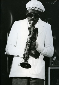 US Musician Portrait Miles Davis Jazz Trumpet Cinema News Photo ca 1980