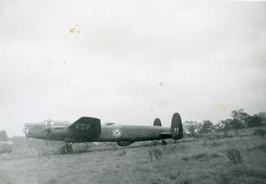 Kenilworth Flying Schools Avro 694 Lincoln Plane Old Snapshot 1949