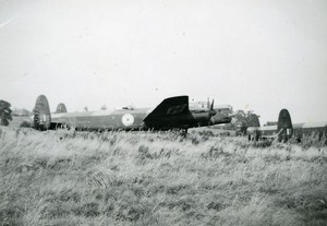 Kenilworth Flying Schools Avro 694 Lincoln Plane Old Snapshot 1949