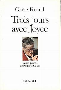 Trois jours avec Joyce par Freund, Gisèle