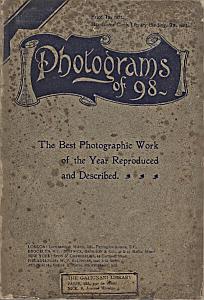 Photograms of 98 - A pictorial and literary record of the best photographic work of the year. Compiled by the Editors & Staff of the 