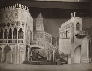 London Coliseum Theatre Casanova Stage design Old Stage Photo 1932 #2