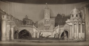 London Coliseum Theatre Casanova Stage design Old Stage Photo 1932 #4