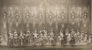 Londres Coliseum Theatre Casanova Acteurs en Scene Ancienne Stage Photo 1932 #3