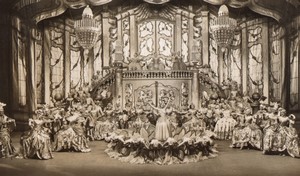 Londres Coliseum Theatre Casanova Acteurs en Scene Ancienne Stage Photo 1932 #4
