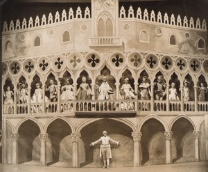 Londres Coliseum Theatre Casanova Carnival in Venice Ancienne Stage Photo 1932 #1