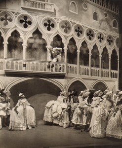 Londres Coliseum Theatre Casanova Carnival in Venice Ancienne Stage Photo 1932 #2