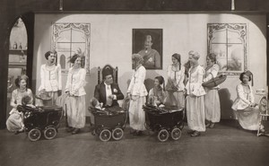 London Coliseum? Theatre Musical Play Old Stage Photo 1932 #1