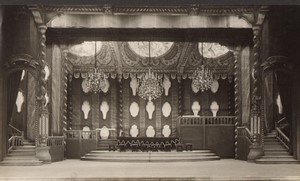 London Coliseum? Theatre Stage Decor Old Stage Photo 1932 #4