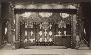 Londres Coliseum? Theatre Décor de Scene Ancienne Stage Photo 1932 #4