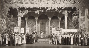 Londres Coliseum? Theatre Comedie Musicale Ancienne Stage Photo 1932 #12