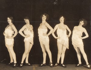 USA New York Winter Garden Theatre? Gay Paree Danseuses ancienne Photo De Mirjian 1926