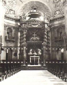 France Paris Impression Study Church Interior old large Photo 1966