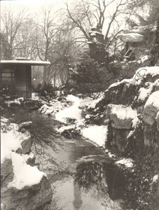 France Paris? Impression Study River Park Rocks old large Photo 1966