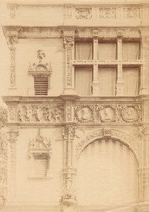 France windows carvings Architecture detail old large Photo Mieusement? 1885