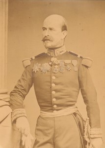 France Portrait of Général Louis Jules Trochu old Photo Franck 1866